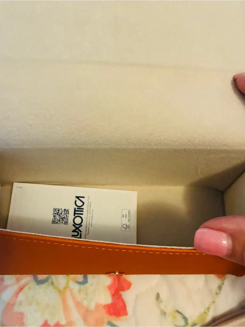 Tory Burch Sunglass Case w Pouch NWT